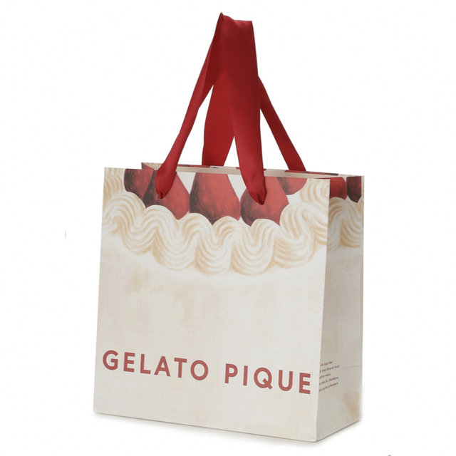 gelato pique(ジェラートピケ)のジェラートピケ⭐︎クリスマス限定⭐︎Sショッパー＆S巾着SET レディースのバッグ(ショップ袋)の商品写真