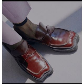 アメリヴィンテージ(Ameri VINTAGE)のameri vintage WAVECUTTING PLATFORMLOAFER(ローファー/革靴)