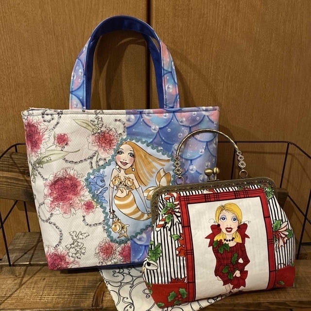 人気商品の ☆SNOOPY☆様専用 ♡handmade♡レアパネルトートバッグ受注