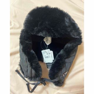 カンゴール(KANGOL)のKANGOL フライトキャップ　BLACK(キャップ)