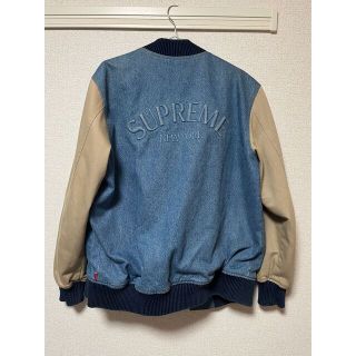 SUPREME Denim Twill Varsity Jacket(ブルゾン)