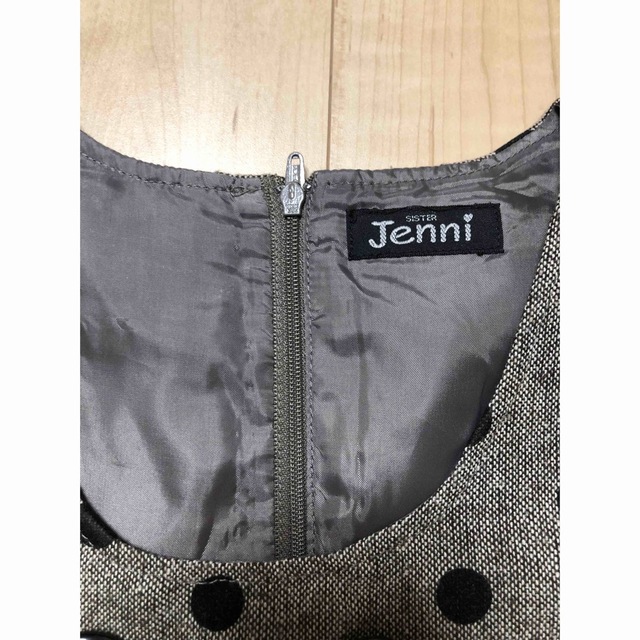 JENNI(ジェニィ)のUSED Sister Jenni ワンピース 水玉ドット キッズ/ベビー/マタニティのキッズ服女の子用(90cm~)(ワンピース)の商品写真