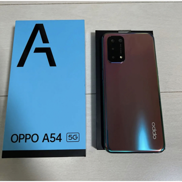 OPPO(オッポ)の【新品・未使用】OPPO A54 5G ファンタスティックパープル スマホ/家電/カメラのスマートフォン/携帯電話(スマートフォン本体)の商品写真