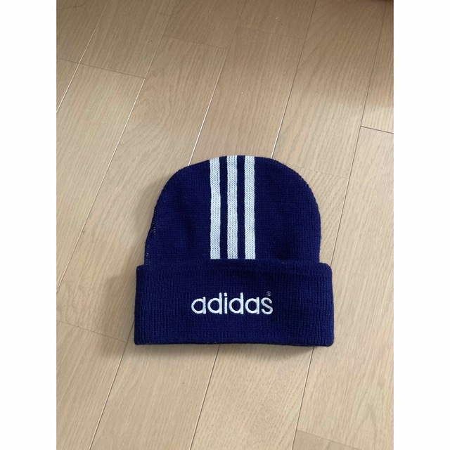 80s adidas beanie ビーニー　ニット帽