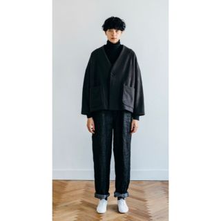 ネストローブ(nest Robe)の優子様限定☆さらに値下げ☆します！！ネストローブ 美品♡ウールモッサージャケット(ノーカラージャケット)