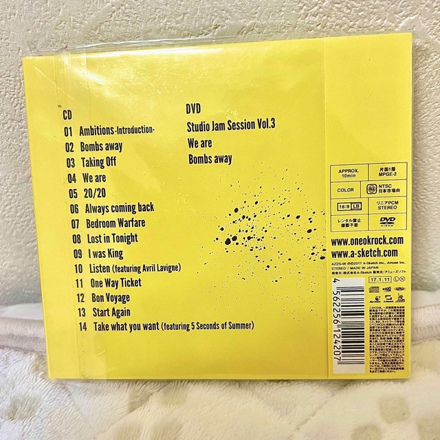ONE OK ROCK(ワンオクロック)のAmbitions（初回限定盤）ONE OK ROCK ワンオク  最終値下げ エンタメ/ホビーのCD(ポップス/ロック(邦楽))の商品写真