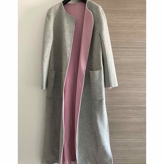 マックスマーラ(Max Mara)のMax mará  リバーシブル　ダブルフェイスコート(ロングコート)