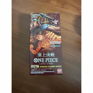 バンダイ(BANDAI)のone piece カードゲーム 頂上決戦 1box 新品未開封 テープ付き(Box/デッキ/パック)