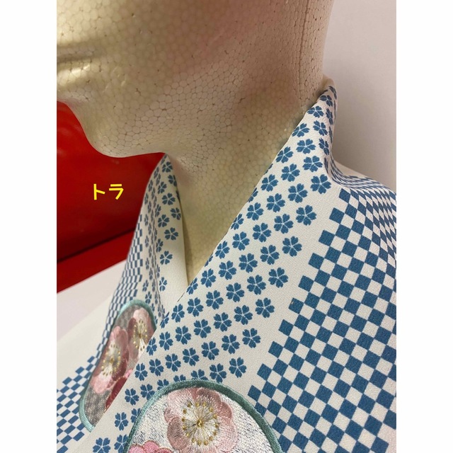 刺繍　プリント　半衿　半襟　新品未使用 レディースの水着/浴衣(和装小物)の商品写真