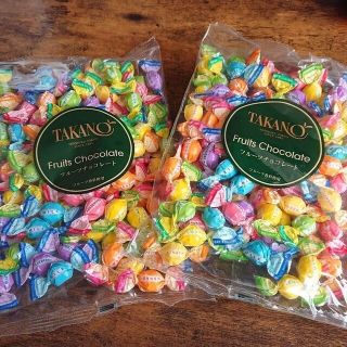 新宿高野 フルーツチョコレート お徳用 2袋セット(菓子/デザート)