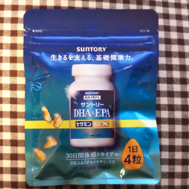 サントリー(サントリー)のサントリー DHA &EPA ＋セサミンEX    120粒入り その他のその他(その他)の商品写真