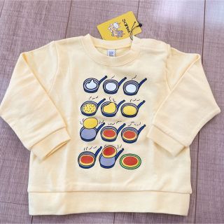 グラニフ(Design Tshirts Store graniph)の新品　グラニフ　こぐまちゃん　トレーナー  90  ホットケーキ(Tシャツ/カットソー)