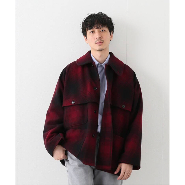 Comoli ナッピングウール マッキノウクルーザー Comoli ナッピングウール マッキノウクルーザー