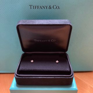 ティファニー(Tiffany & Co.)のティファニー　ソリティアダイヤモンドスタッドピアス　プラチナ(ピアス)