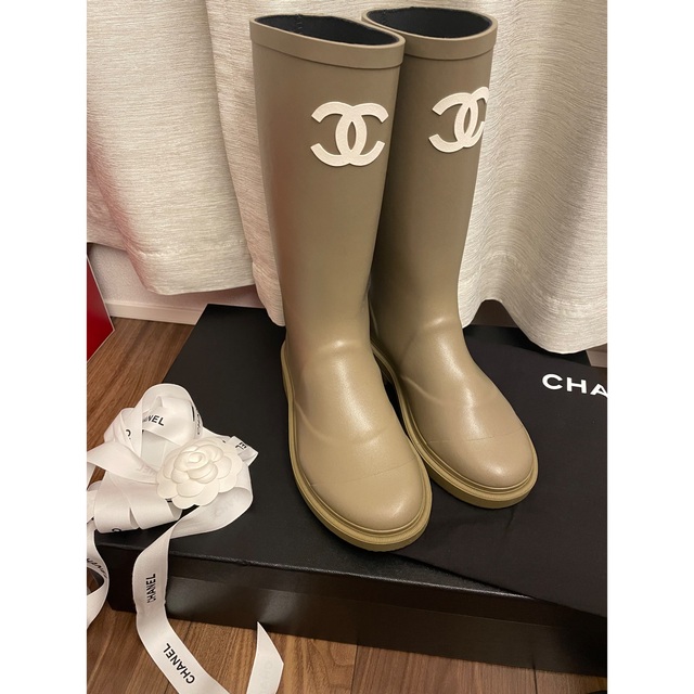 CHANEL レインブーツ