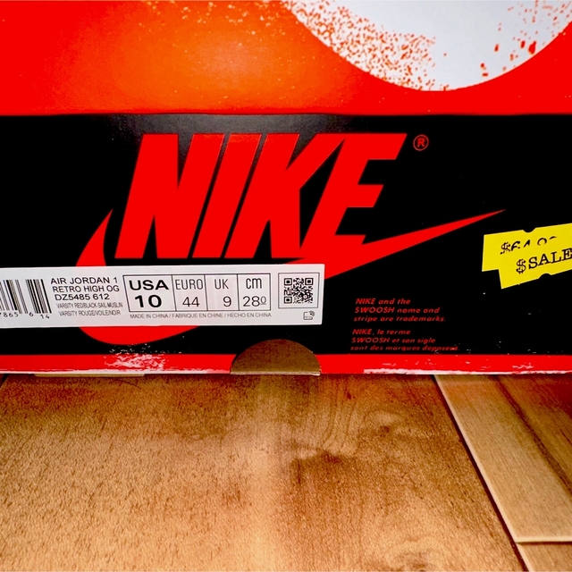 Jordan Brand（NIKE）(ジョーダン)のNIKE AIR JORDAN 1 RETRO HIGH OG CHICAGO メンズの靴/シューズ(スニーカー)の商品写真