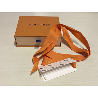 ルイヴィトン(LOUIS VUITTON)の箱、リボン、メッセージカードセット(ラッピング/包装)