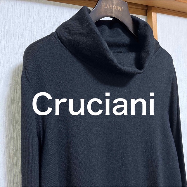トップシークレット Cruciani 27ゲージ×9ゲージ タートルネック 白 46