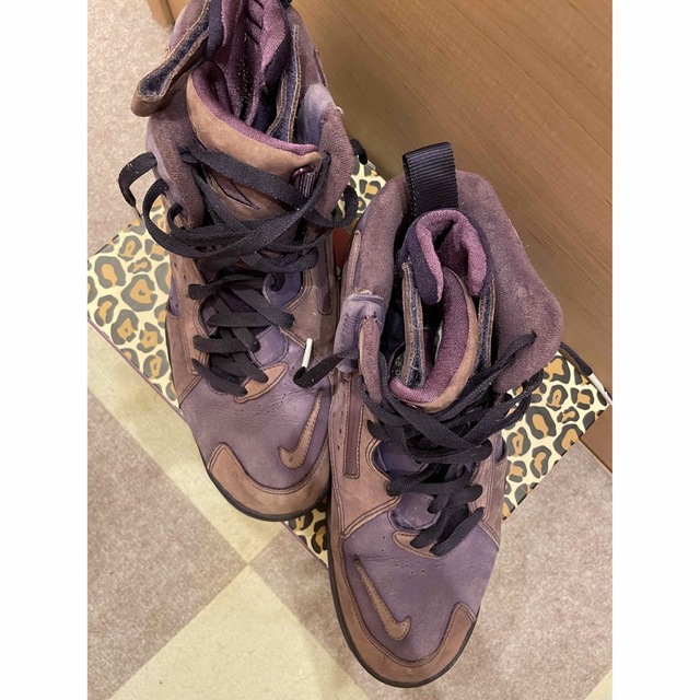 NIKE(ナイキ)のNIKE × KITH AIR MAESTRO 2 HIGH PURPLE  メンズの靴/シューズ(スニーカー)の商品写真