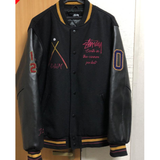STUSSY - 90s STUSSY BIG4 スタジャン M MADE IN USAの通販 by