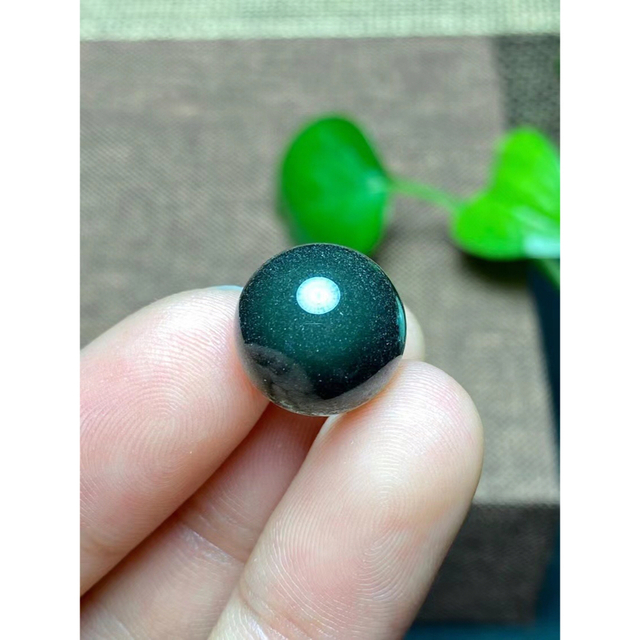 ⭐︎【天然】グリーン ガーデン クォーツ 丸玉 12.6mm