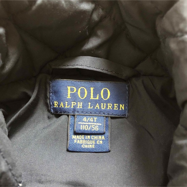 POLO RALPH LAUREN(ポロラルフローレン)のラルフローレン　キルティングコート4T キッズ/ベビー/マタニティのキッズ服女の子用(90cm~)(ジャケット/上着)の商品写真
