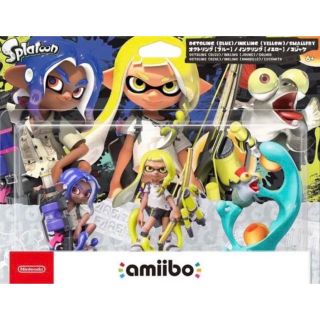 ニンテンドウ(任天堂)のamiibo トリプルセット インクリング/オクトリング/コジャケ スプラ3(ゲームキャラクター)