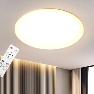 LEDシーリングライト  天井照明 8〜10畳用　リモコン付き(天井照明)