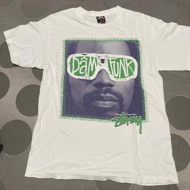 STUSSY - stussy dam funk Tシャツ ホワイト Mサイズの通販 by たい