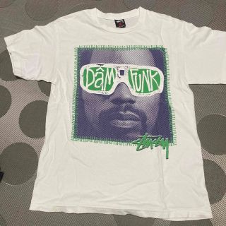 ステューシー(STUSSY)のstussy dam funk Tシャツ　ホワイト　Mサイズ(Tシャツ/カットソー(半袖/袖なし))