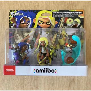 ニンテンドースイッチ(Nintendo Switch)の【新品】スプラトゥーン3 amiibo トリプルセット(ゲームキャラクター)