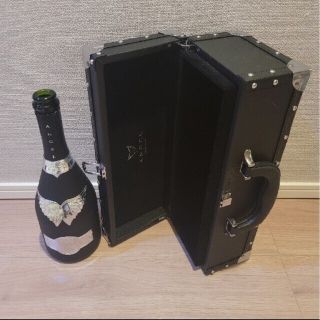 ドンペリニヨン(Dom Pérignon)のエンジェルシャンパンブラック空瓶、空箱セット！(小物入れ)