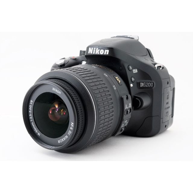 【美品】Nikon D5200 18-55mmレンズセット　ショット数8147回 1