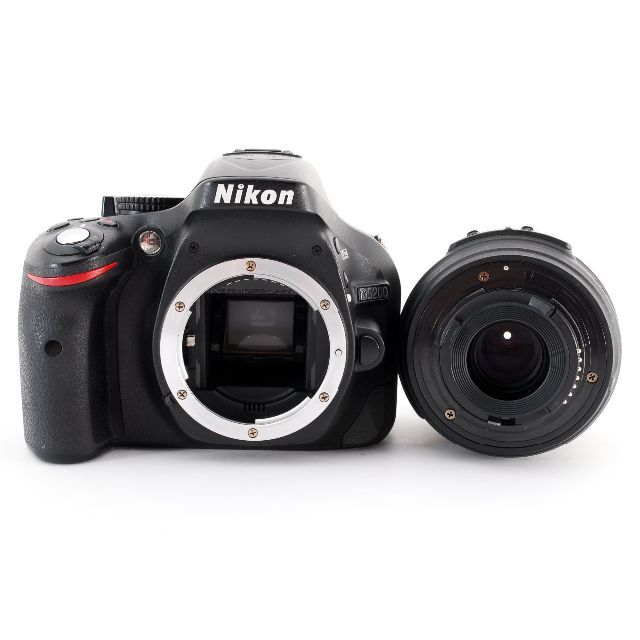 【美品】Nikon D5200 18-55mmレンズセット　ショット数8147回 9