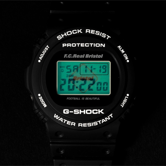 F.C.R.B.(エフシーアールビー)の2022新作FCRB TEAM G-SHOCK F.C.Real Bristol メンズの時計(腕時計(デジタル))の商品写真