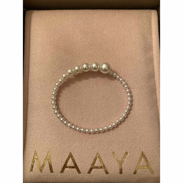 ●日本正規品● TASAKI Mビジュードエム de MAAYA★Jillブレスレット★アコヤパールBijou - ブレスレット+バングル