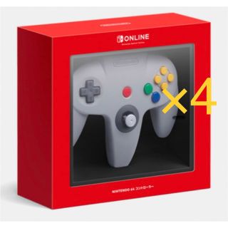 任天堂Switch 64コントローラー 新品未開封 4個セット(その他)