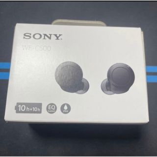 ソニー(SONY)のSONY フルワイヤレスイヤホン ブラック WF-C500(B)(ヘッドフォン/イヤフォン)