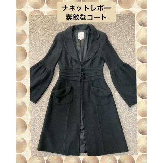 ✴︎ナネットレポー  キルティング♡コート ラクーンファー【美品】