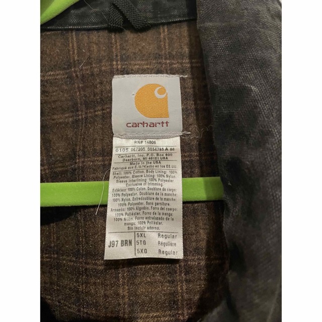 carhartt(カーハート)のカーハート　カバーオール　ビックサイズ　キャンプ　XXL XXXL 4XL メンズのジャケット/アウター(カバーオール)の商品写真