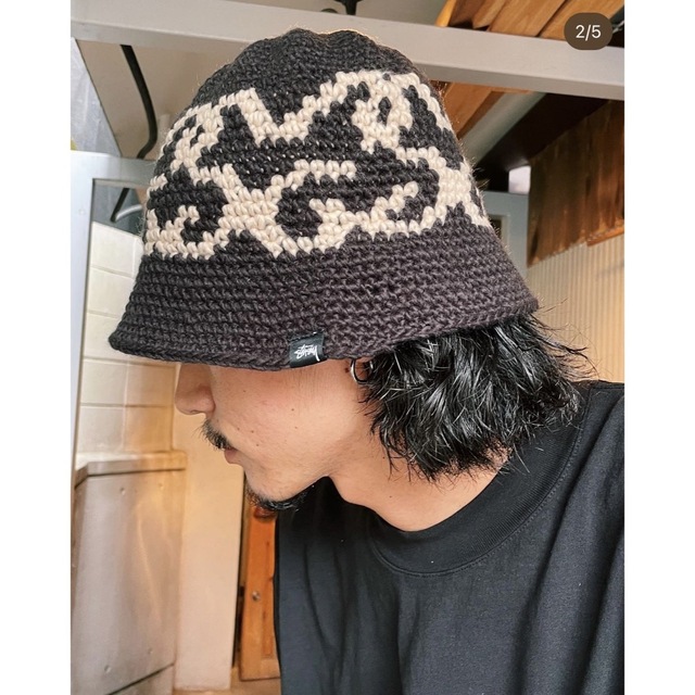 stussy ニットバケットハット