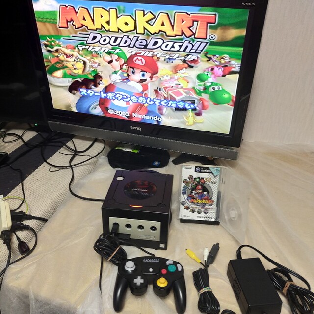ニンテンドーゲームキューブ - ゲームキューブ本体 ブラック ゲーム