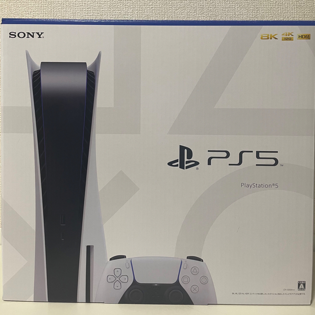 新品未開封　最新モデル PS5 CFI-1200A01 本体　通常版本体のみ色