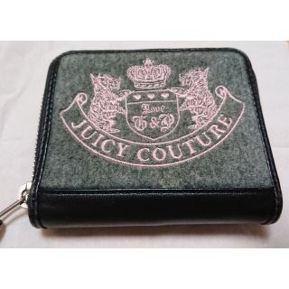 ジューシークチュール(Juicy Couture)のジューシークチュール 二つ折り財布 財布 グレー ピンク ミニ財布 コンパクト(財布)