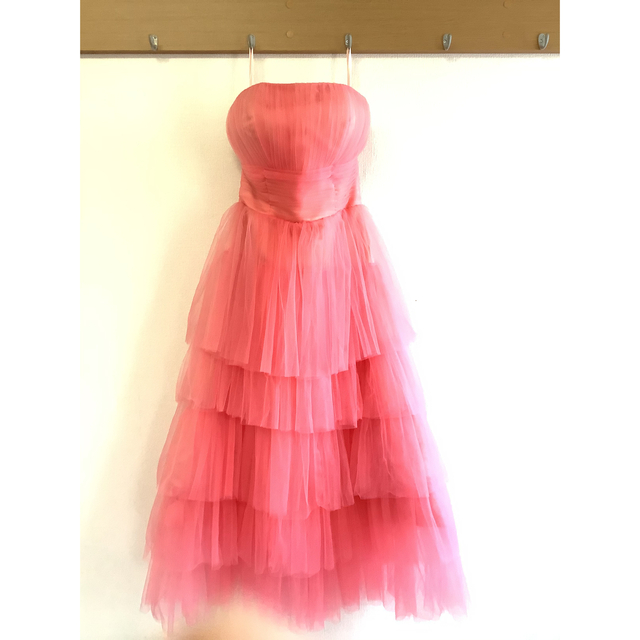ピンク　ドレス