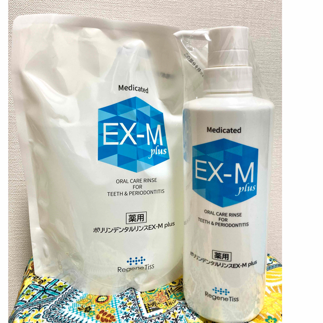 薬用ポリリンデンタルリンス EX-M plus 500ml + 1000ml - 口臭防止