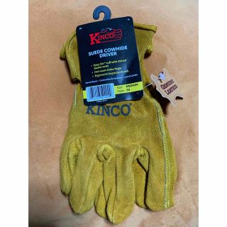 未使用　Kinco Gloves キンコグローブ　牛革　サイズM(その他)