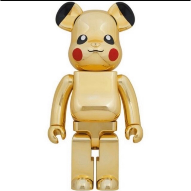 BE@RBRICK ピカチュウ GOLD CHROME Ver. 1000％ エンタメ/ホビーのフィギュア(その他)の商品写真