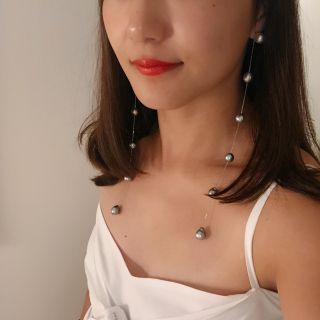 MAAYA★loulou ピアス★バロックパール(ピアス)