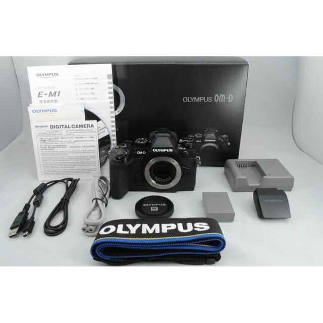 ★美品★ OLYMPUS OM-D E-M1 ボディ ブラック  ★訳有り★